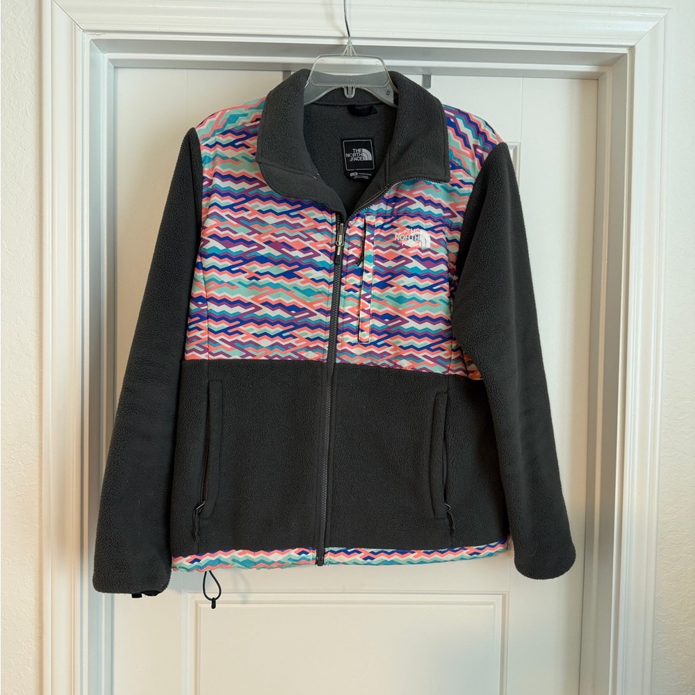 The North Face Fleece Jacket with Multicolor Chevron